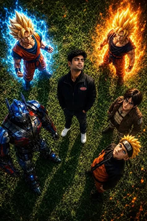 Drone View Anime Crossover Main Character Aura 🔥