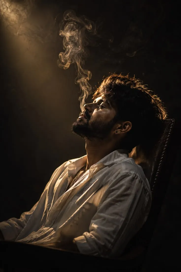Ultra-Cinematic Noir Portrait Prompt (64K DSLR Quality)